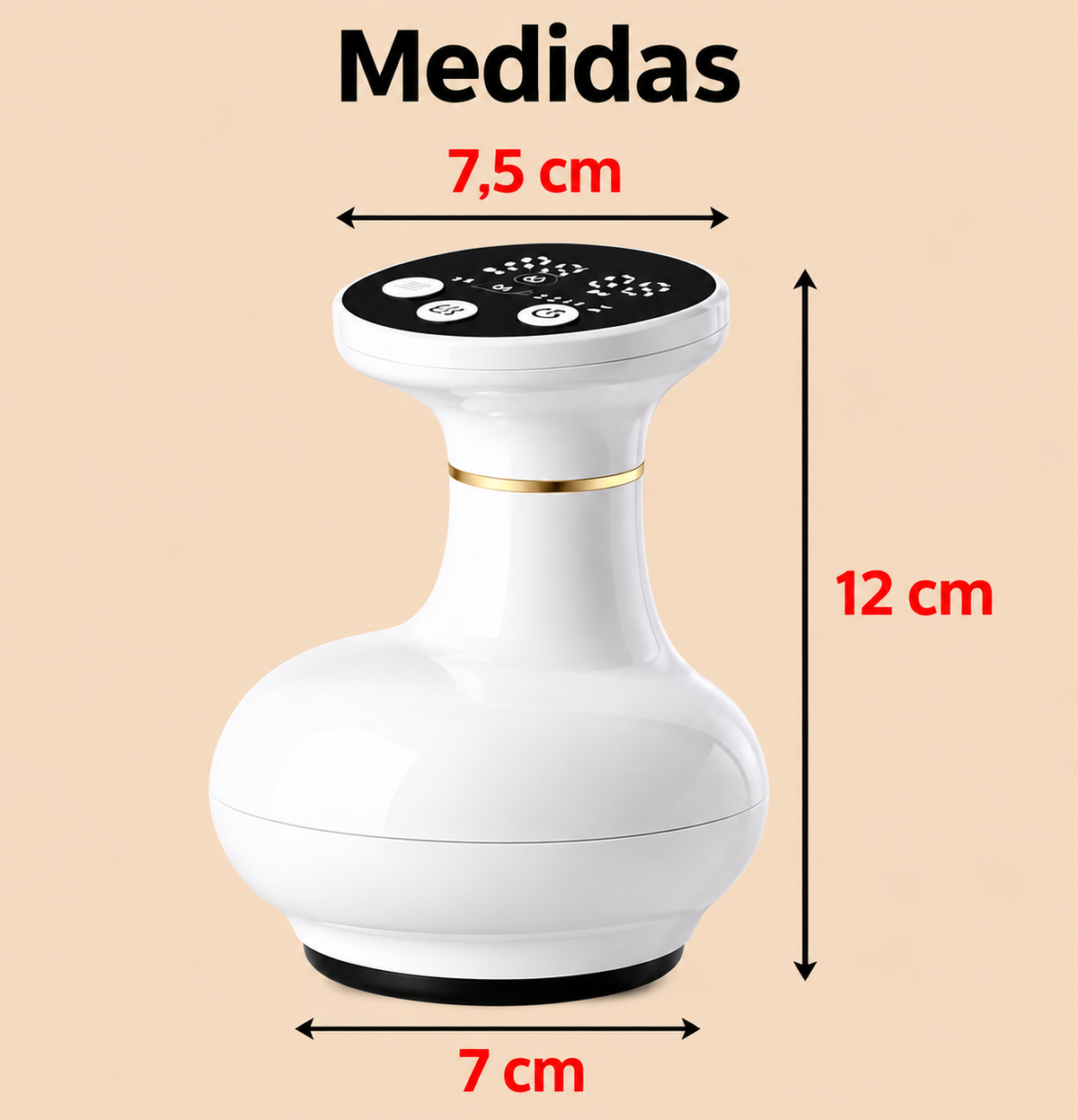 Masajeador vacunterapia succión